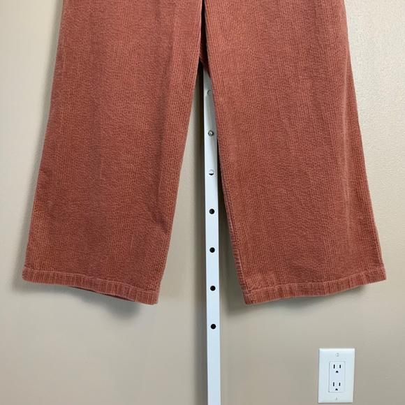 A New Day Women's High Rise Wide Leg Cropped Corduroy Pants - Picture 9 of 16